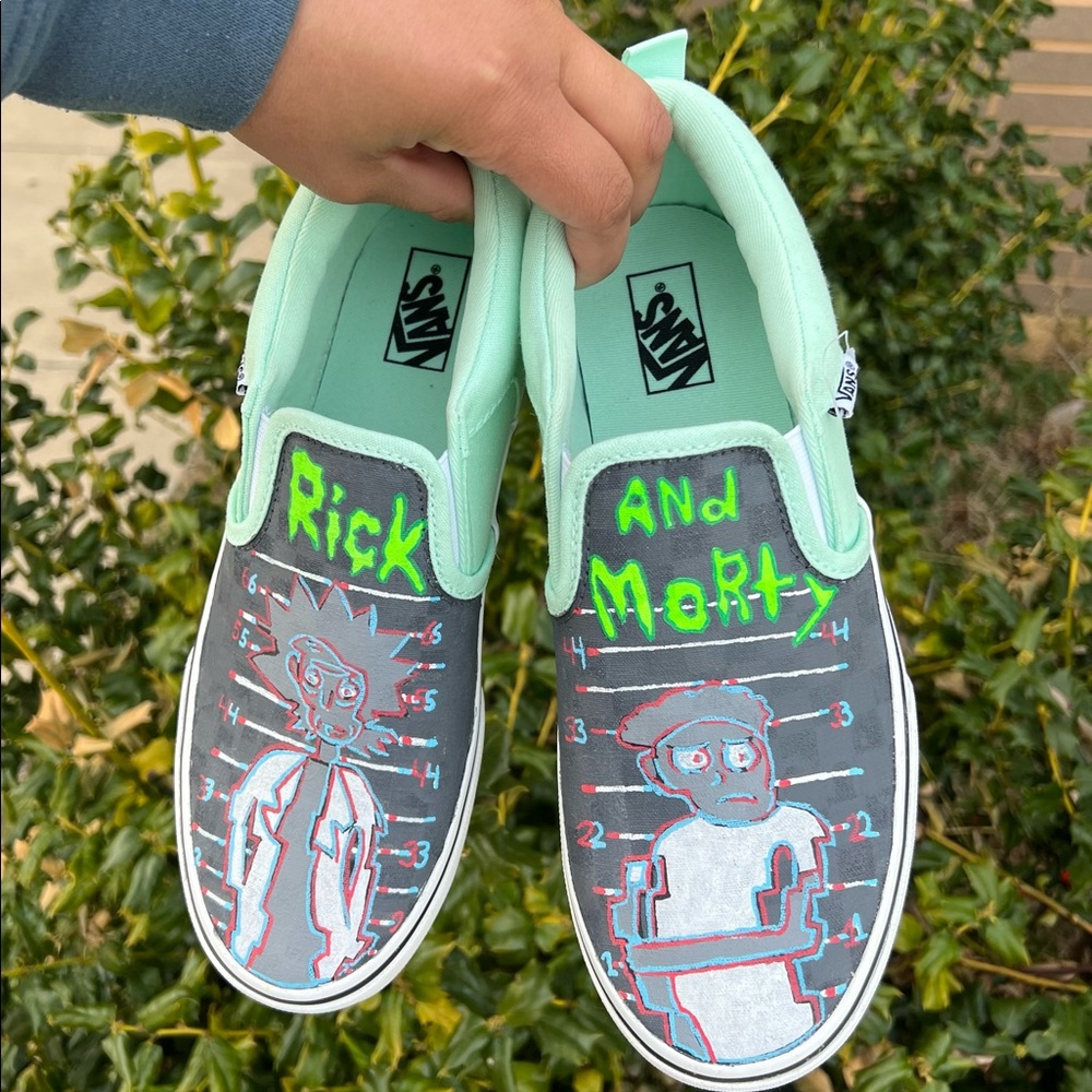 Custom Slip On Vans